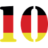 10 Number Jersey Germany