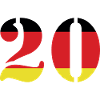20 Numéro Jersey Allemagne