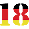 18 Number Jersey Germany
