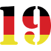 19 Numéro Jersey Allemagne
