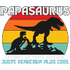 Father's Day T-shirt - Papasaurus