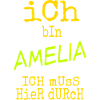 Amelia as Amelia