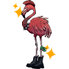 American Pink Punk Flamingo