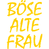 Böse alte frau