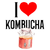 I Love KOMBUCHA Fermented Tea