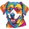 Chien Pop Art