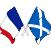 Drapeau France, Écosse
