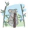 Illustration design "Koala Kisses"