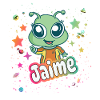 JAIME - Bellissimo nome da ragazzo con simpatico alieno