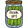 rolig pickle flicka pickles