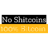 No Shitcoins 100% Bitcoin