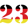 23 Numéro Jersey Allemagne