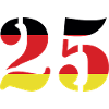 25 Number Jersey Germany