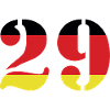 29 Number Jersey Germany