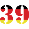 39 Numéro Jersey Allemagne