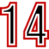 14 Number Years Jersey