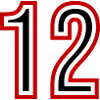 12 Number Years Jersey
