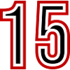 15 Number Years Jersey