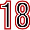 18 Number Years Jersey