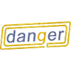 Blue and Yellow Danger