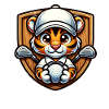 Cool Tiger Wildcat Golfer Design