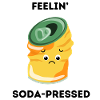 Feelin' soda-pressed - Sad soda can