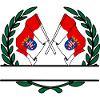 Flags Hesse laurel wreath banner