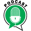 Podcast Microphone Speech Bubbles