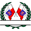 Flags Thuringia laurel wreath banner