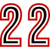 22 Number Years Jersey