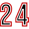 24 Number Years Jersey