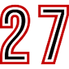 27 Number Years Jersey