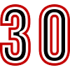 30 Number Years Leotard