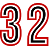 32 Number Years Jersey