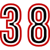 38 Number Years Jersey