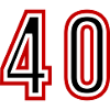 Maillot 40 Années Numéros