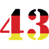 43 Number Jersey Germany