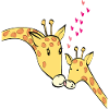 Giraffes in Love