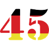 45 Number Jersey Germany