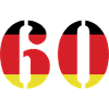 60 Numéro Jersey Allemagne