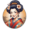 Geisha, Japanese Woman