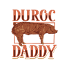 Duroc Pig Dad