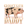 Gloucestershire Old Spot Pig Dad