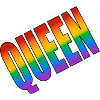Queen Rainbow LGBTQ Pride