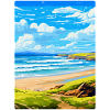 Constantine Bay Cornwall England Uk Travel Poster