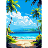 Islands Caribbean Travel Poster Souvenir