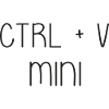 ctrl + v Child-baby