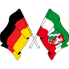 Flag Germany, North Rhine Westphalia