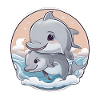 Design bebe dauphin