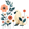 Floral Lion